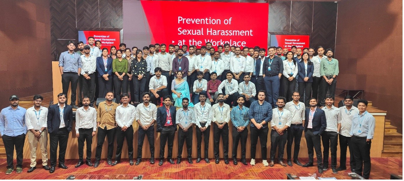 Group photo from a Voyage Ahead Prevention of Sexual Harassment at the Workplace training session